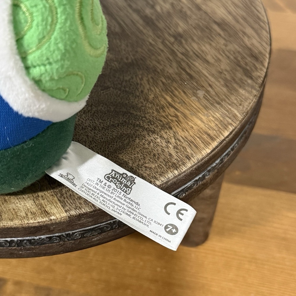 Animal Crossing Kapp'n Plush Toy Little Buddy Nintendo 2015 Turtle‎ Villager 9" - Picture 6 of 10